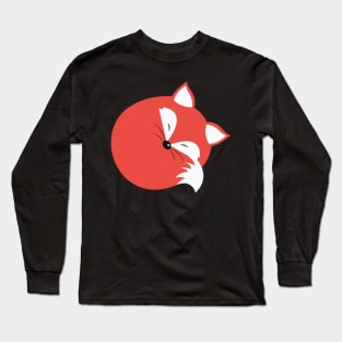 Sleeping Fox Long Sleeve T-Shirt